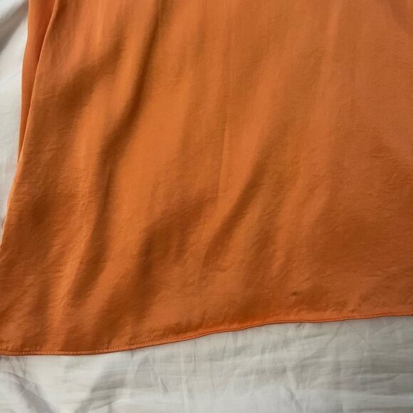 Zara Elegant Orange Maxi Dress - Picture 7 of 11